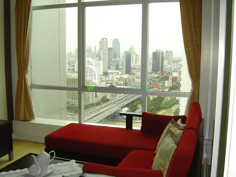 Sathorn-Riverside, Sathon, Thailand, 1 Bedroom Bedrooms, 0 ,1 BathroomBathrooms,Condo,For Rent,Baan Sathorn Chaopraya,4452